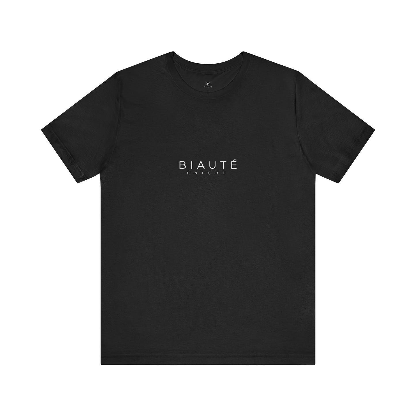 BIAUTÉ UNIQUE T-SHIRT - White, Black, Royal Blue