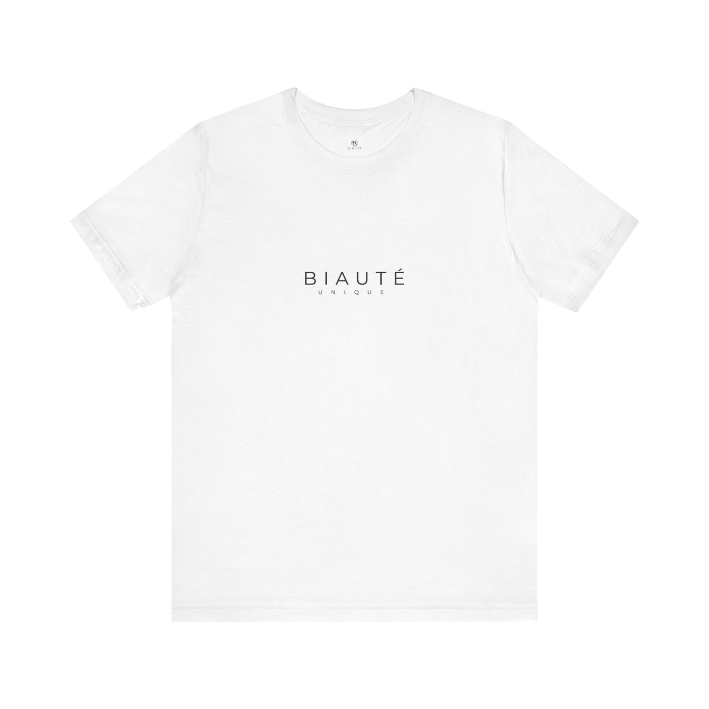 BIAUTÉ UNIQUE T-SHIRT - White, Black, Royal Blue