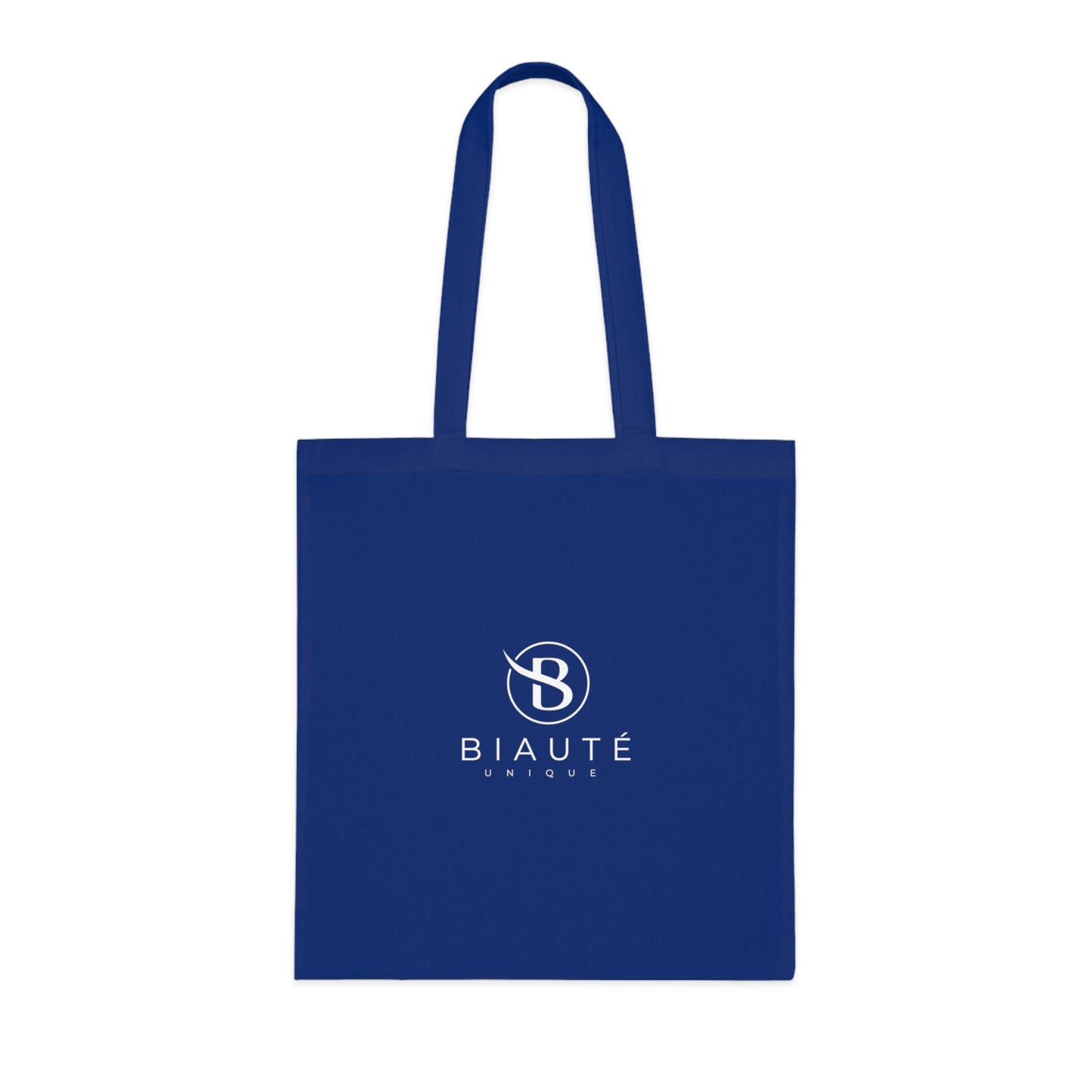 BIAUTÉ UNIQUE COTTON TOTE - Red, Royal Blue, White