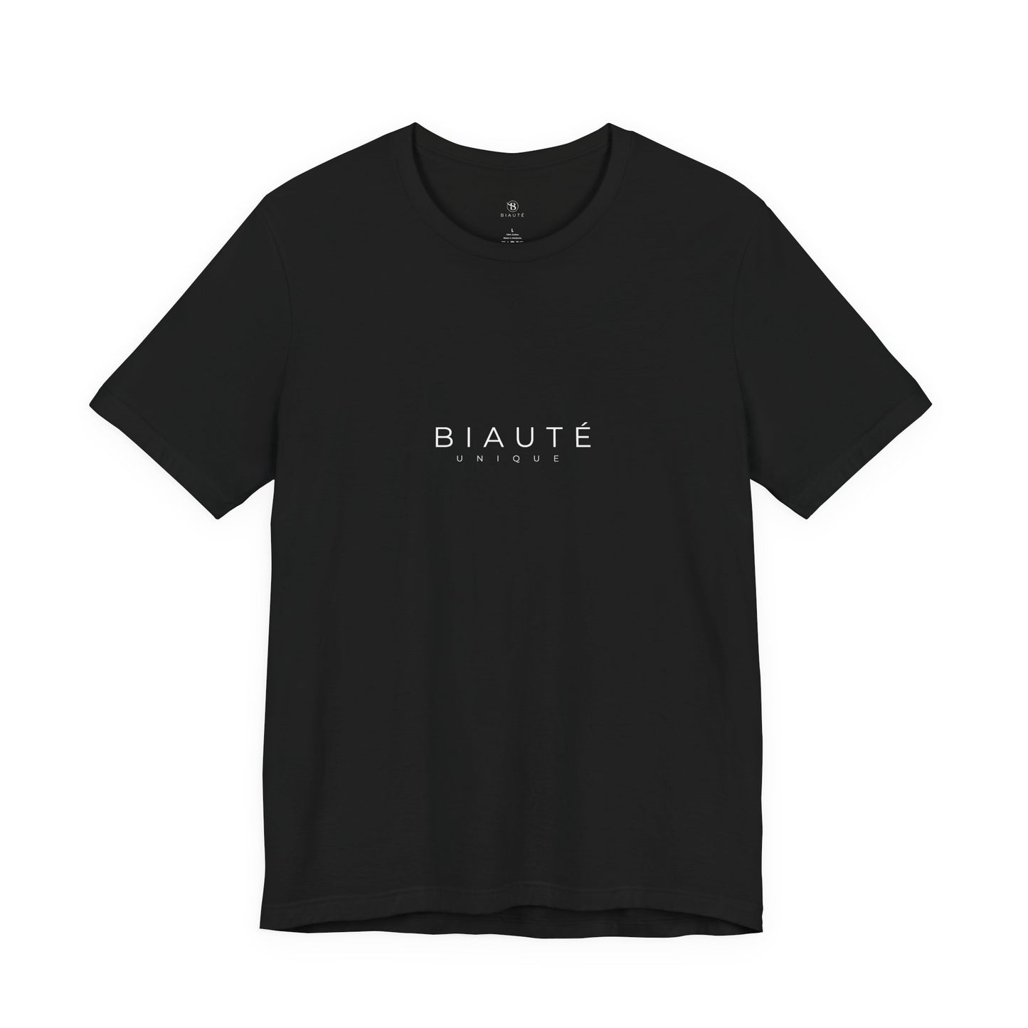 BIAUTÉ UNIQUE T-SHIRT - White, Black, Royal Blue