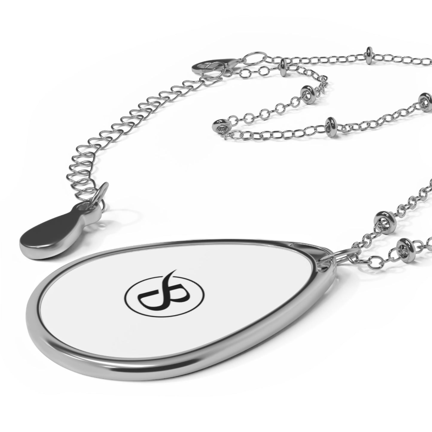 BIAUTÉ Logo Oval Necklace