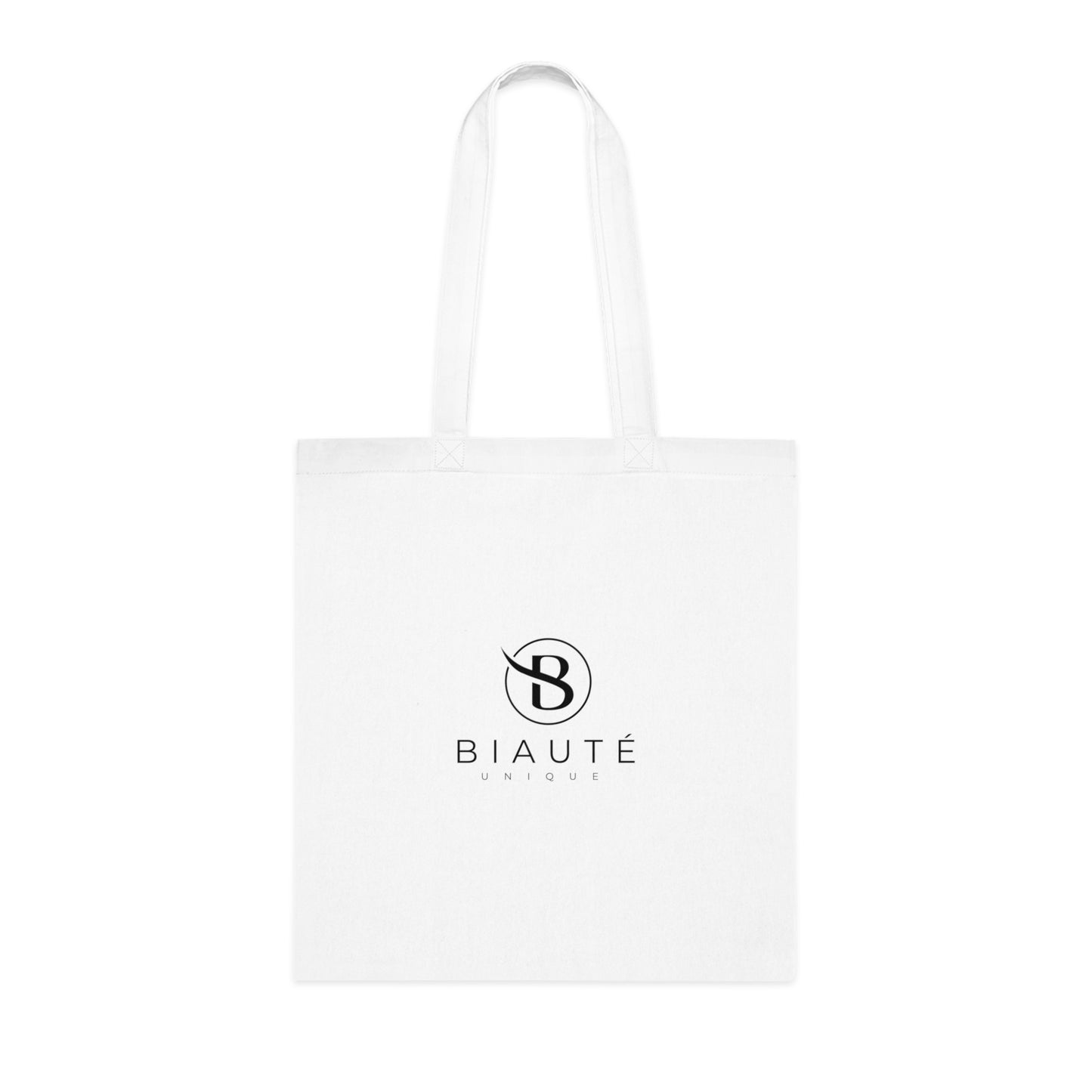 BIAUTÉ UNIQUE COTTON TOTE - Red, Royal Blue, White