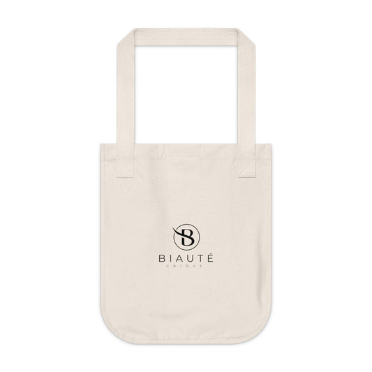 BIAUTÉ Organic Canvas Tote Bag - Natural