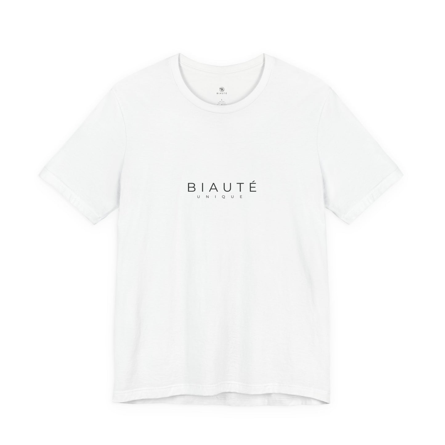 BIAUTÉ UNIQUE T-SHIRT - White, Black, Royal Blue